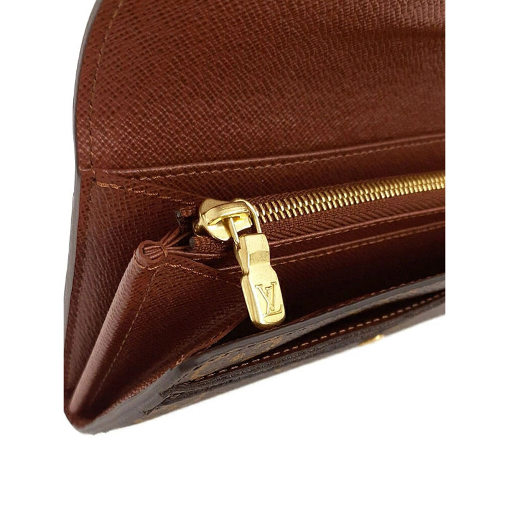 Louis Vuitton Monogram Portefeuille Sarah Bi fold Long Wallet - Picture 5 of 5